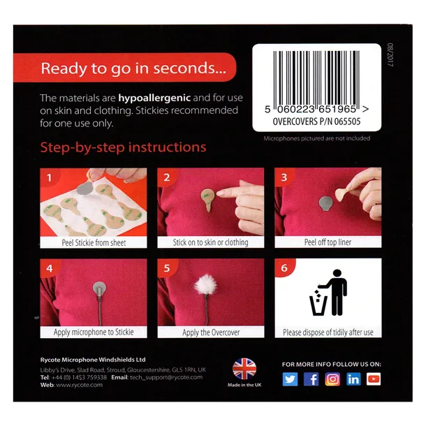 mikrofon-rycote-overcovers-black-model-overcovers-black