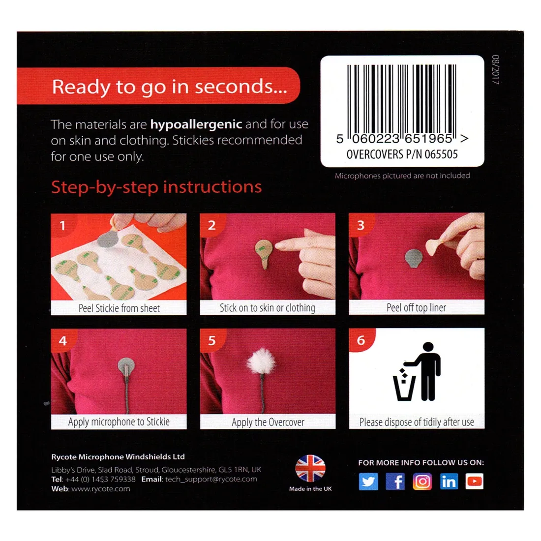 mikrofon-rycote-overcovers-black