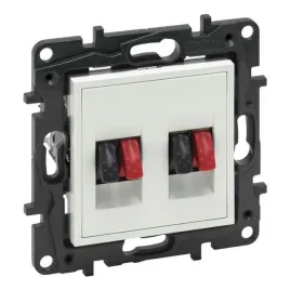 niloe-step-modul-bialy-gniazdo-glosnikowe-hi-fi-2x-zaciski-4mm2-863186