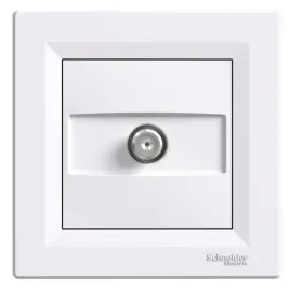 asfora-bialy-gniazdo-sat-koncowe-1db-zaciski-sprezynowe-eph3700121