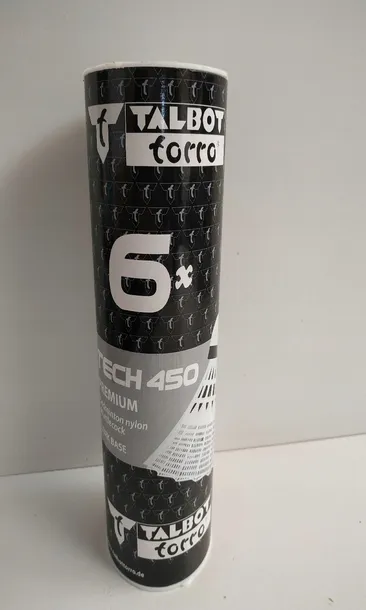 lotki-do-badmintona-talbot-torro-tech-450-slow-6-szt-biale-waga-z-opakowaniem-0-1-kg