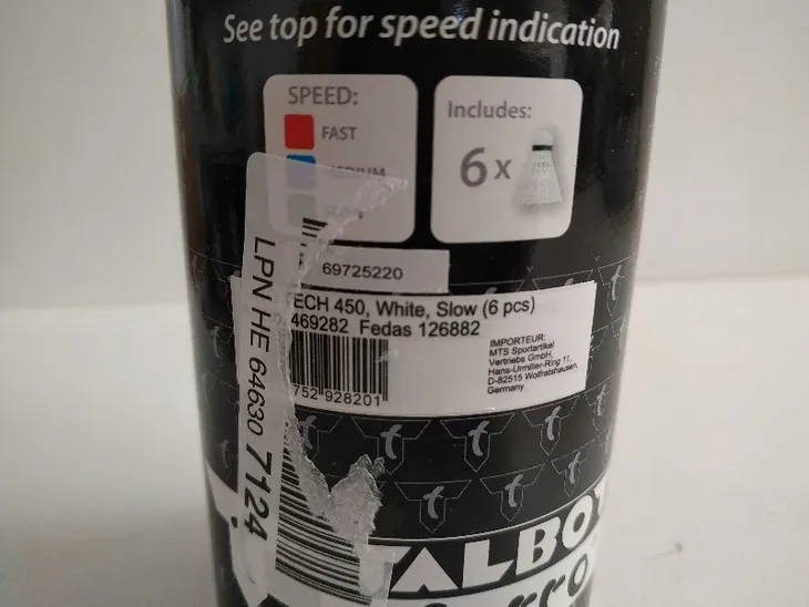 lotki-do-badmintona-talbot-torro-tech-450-slow-6-szt-biale-elementy-zestawu-lotka
