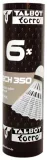 lotki-do-badmintona-talbot-torro-tech-350-medium-6-szt-biale-waga-z-opakowaniem-1-kg