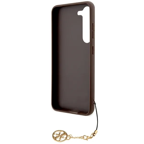 plecki-guess-do-samsung-galaxy-a55-brazowy-zalaczone-wyposazenie-szmatka-do-czyszczenia
