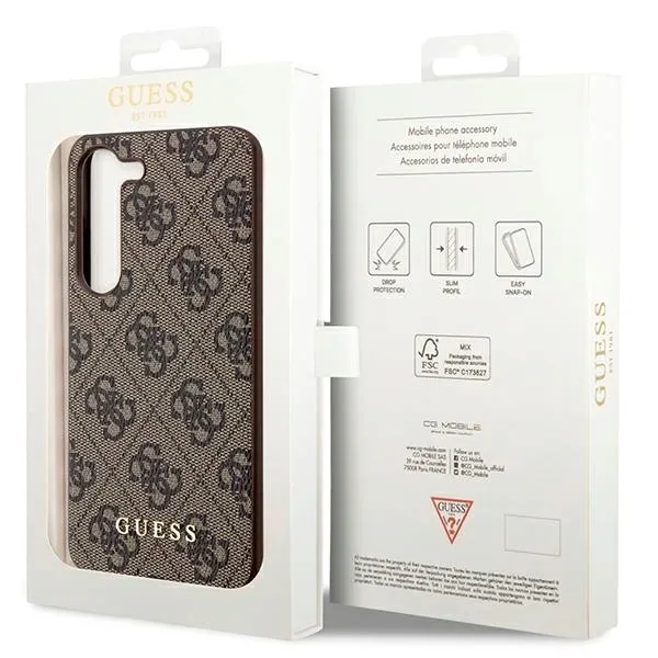 plecki-guess-do-samsung-galaxy-a55-brazowy-waga-z-opakowaniem-0-2-kg