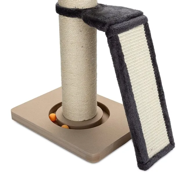 drapak-dla-kota-legowisko-slupek-z-zabawkami-4030765-cm-ciemnoszary-rodzaj-drapak-niski