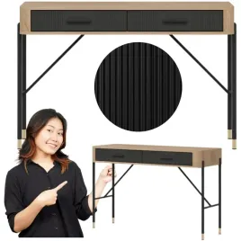 toaletka-z-szufladami-biurko-stolik-120-cm-dab-antracyt-czarny-dante-dt19