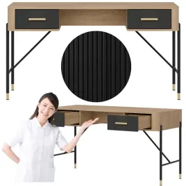 biurko-z-szufladami-stolik-do-pokoju-140-cm-dab-antracyt-zloty-dante-dt23