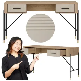 biurko-z-szufladami-stolik-do-pokoju-140-cm-dab-kaszmir-czarny-dante-dt23