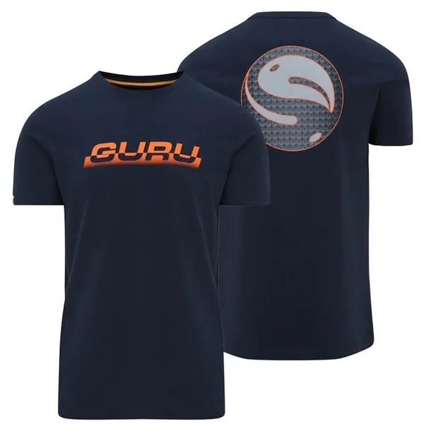 t-shirt-guru-intersect-tee-navy-m-dekolt-okragly