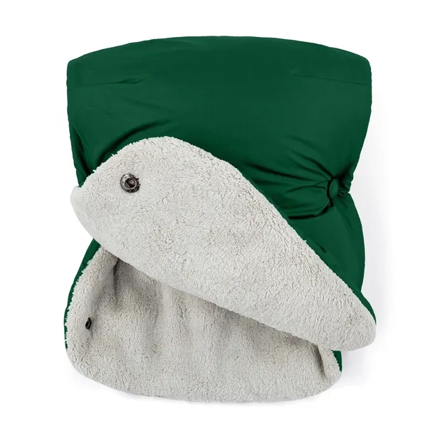 mufka-petiteandmars-zielony-waga-z-opakowaniem-0-21-kg