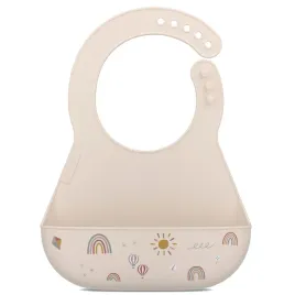 sliniak-silikonowy-z-kieszonka-mepal-mio-sunshine-rainbow