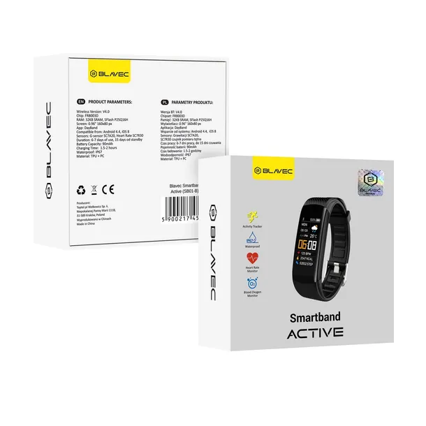 smartband-blavec-active-czarny-kolor-czarny
