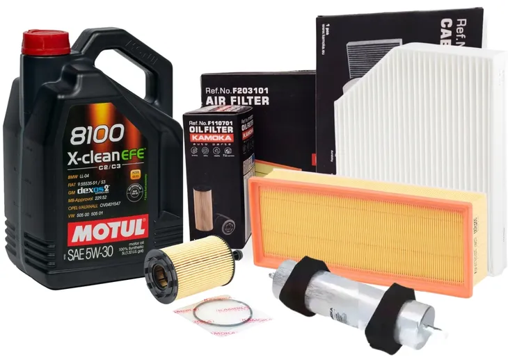 MOTUL 5W30 5L ZESTAW 4X FILTRÓW AUDI A4 B8 A5 Q5 2.0 TDI CAGA CAGB CAGC