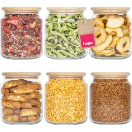 6x-szklany-pojemnik-na-zywnosc-produkty-sypkie-z-drewniana-pokrywka-1080ml