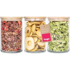 3x-szklany-pojemnik-na-zywnosc-produkty-sypkie-z-drewniana-pokrywka-880ml