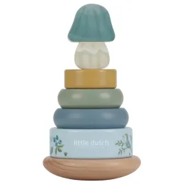 little-dutch-drewniana-piramidka-grzybek-forest-friends