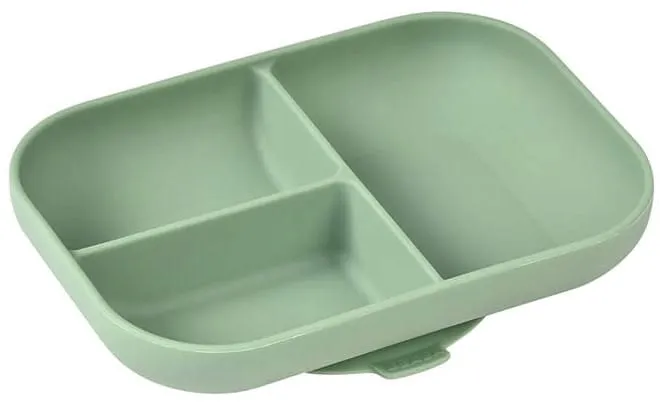 talerzyk-beaba-zielony-silikon-material-wykonania-silikon