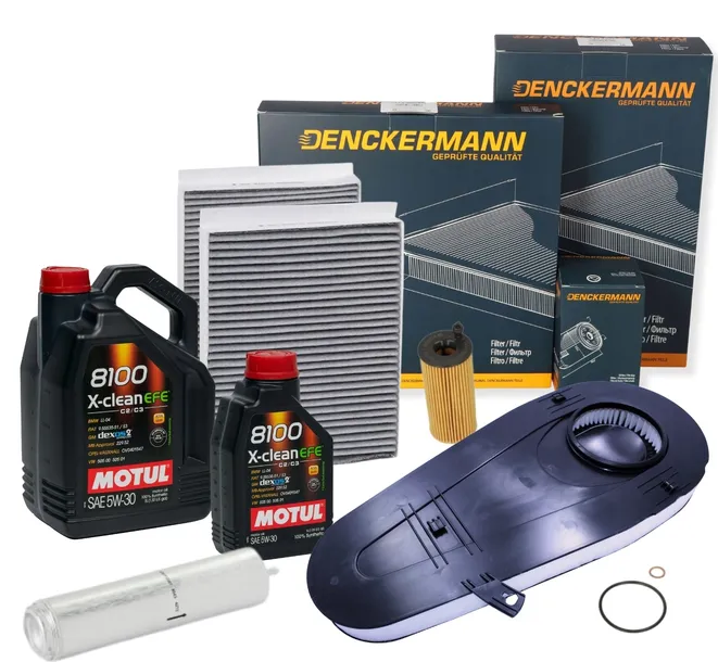 OLEJ 5W30 6L MOTUL ZESTAW FILTRÓW BMW 5 F10 518D 520D 525D DIESEL