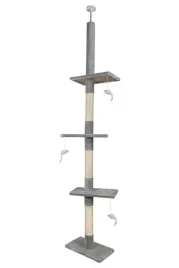 drapak-sufitowy-happet-szary-220-285-cm-3-poziomy