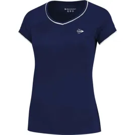 koszulka-tenisowa-damska-dunlop-club-crew-tee-women-navy-xs