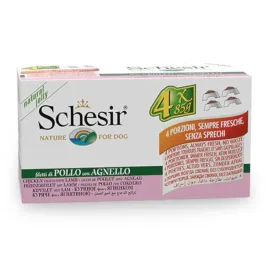 schesir-kurczak-z-jagniecina-w-galaretce-4x85g