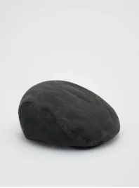 czarny-kaszkiet-meski-z-bawelna-reserved-m