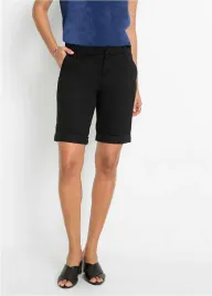 czarne-bermudy-damskie-bonprix-xl