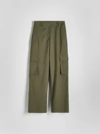 zielone-spodnie-z-kieszeniami-cargo-z-wiskoza-reserved-xl