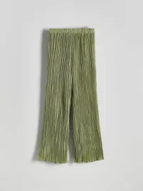 zielone-strukturalne-spodnie-reserved-xl