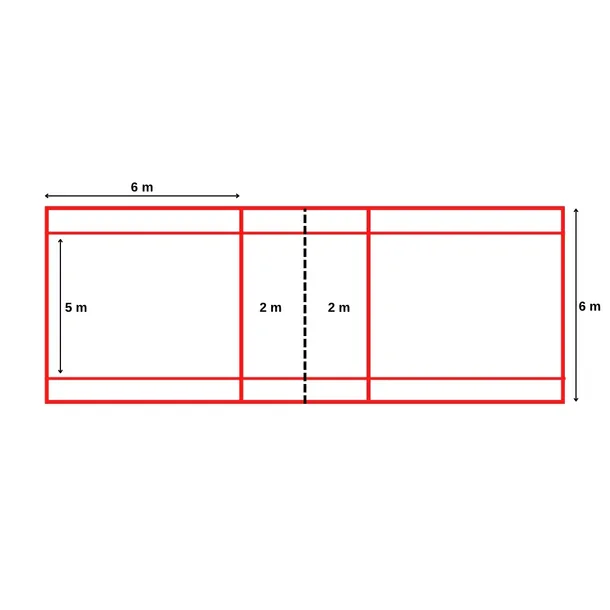 victor-boisko-do-airbadmintona-elementy-zestawu-lotka
