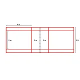 victor-boisko-do-airbadmintona-elementy-zestawu-lotka