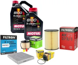 6l-olej-5w30-motul-efe-4x-filtry-ford-focus-ii-mk2-cmax-2-0tdci-volvo