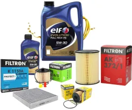 6l-olej-5w30-elf-4x-filtry-ford-focus-ii-mk2-cmax-2-0tdci-volvo
