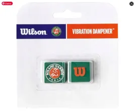 vibrastop-wilson-roland-garros-2025-dampeners-x2-green-orange