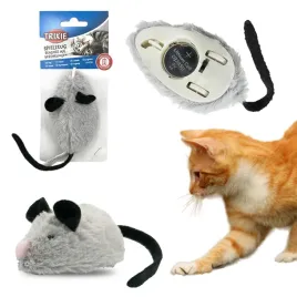 mysz-jezdzaca-zabawka-interaktywna-dla-kota-reaguje-na-dotyk-trixie-8cm