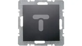 ramka-pojedyncza-hager-czarny