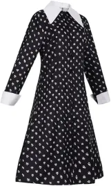 sukienka-przebranie-dla-dziewczynki-wednesday-rozmiar-150