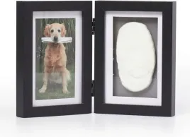 ramka-na-odcisk-lapy-pamiatka-ozdobna-ramka-czarna