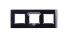 ramka-potrojna-kos-elektro-system-czarny