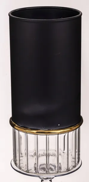 wazon-na-kwiaty-szklany-nowoczesny-20-cm-czarny-zloty-wysokosc-produktu-20-cm
