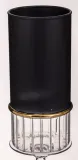 wazon-na-kwiaty-szklany-nowoczesny-20-cm-czarny-zloty-wysokosc-produktu-20-cm