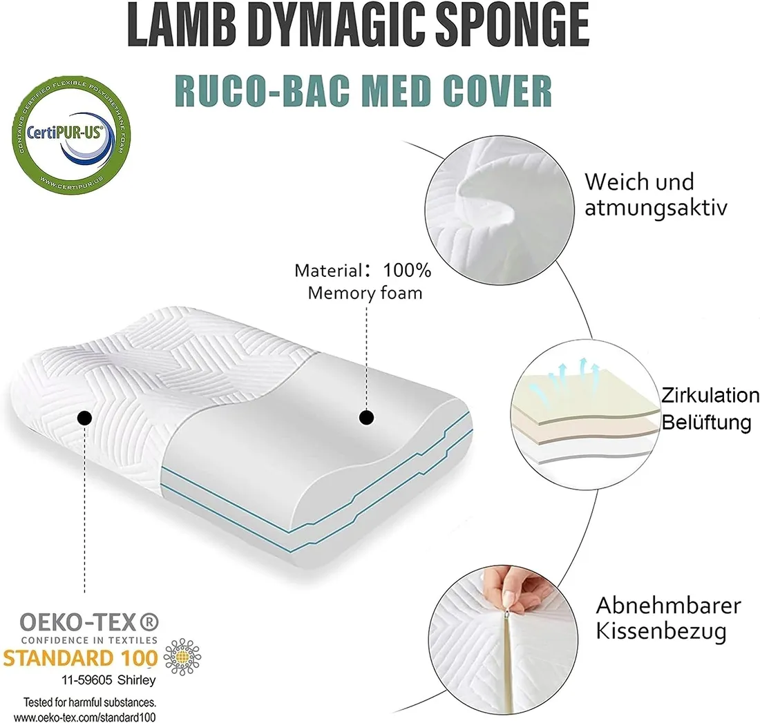 lamb-poduszka-memory-60x36-cm