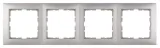 ramka-4-krotna-aluminium-b-kwadrat-berker-hager-material-tworzywo-sztuczne