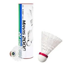 lotki-nylonowe-do-badmintona-biale-yonex-mavis-2000w-tuba-6-szt-szybkie