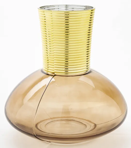 wazon-na-kwiaty-szklany-nowoczesny-brazowy-zloty-dekoracja-195-cm-waga-z-opakowaniem-1-kg