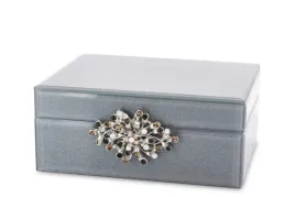 szklana-szkatulka-szara-na-bizuterie-kasetka-glamour-srebrna-broszka
