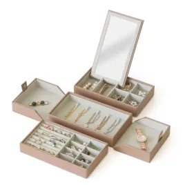 eleganckie-skorzane-pudelko-szkatulka-na-bizuterie-organizer-brazowe