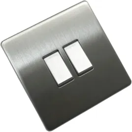 wylacznik-podwojny-klawiszowy-govena-metz2e2ss-stal-szlifowana