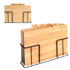 deska-do-krojenia-4-szt-drewniana-kuchenna-zestaw-desek-stojak